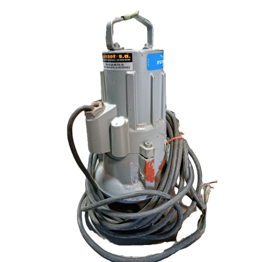 Pompe d'occasion Flygt 3045180 0.75 kW 2750 tr/min 220V