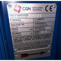 Ventilateur centrifuge CGN Type C2 503 2700T  5.5 KW