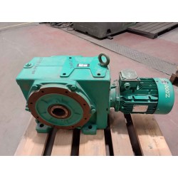 Motoréducteur occasion Leroy Somer 3 kW 1415/12,53 tr/min