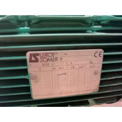 Motoréducteur occasion Leroy Somer 3 kW 1415/12,53 tr/min