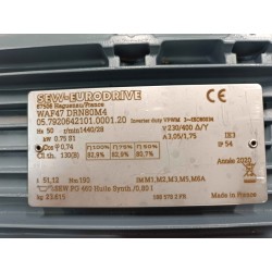 Motoréducteur occasion SEW 0,75 kW 1440/28 tr/min