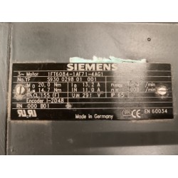 Moteur brushless reconditionné Siemens 1FT6084-1AF71-4AG1
