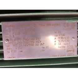 Moteur de frein de réducteur occasion 3 kW 1400 tr/min