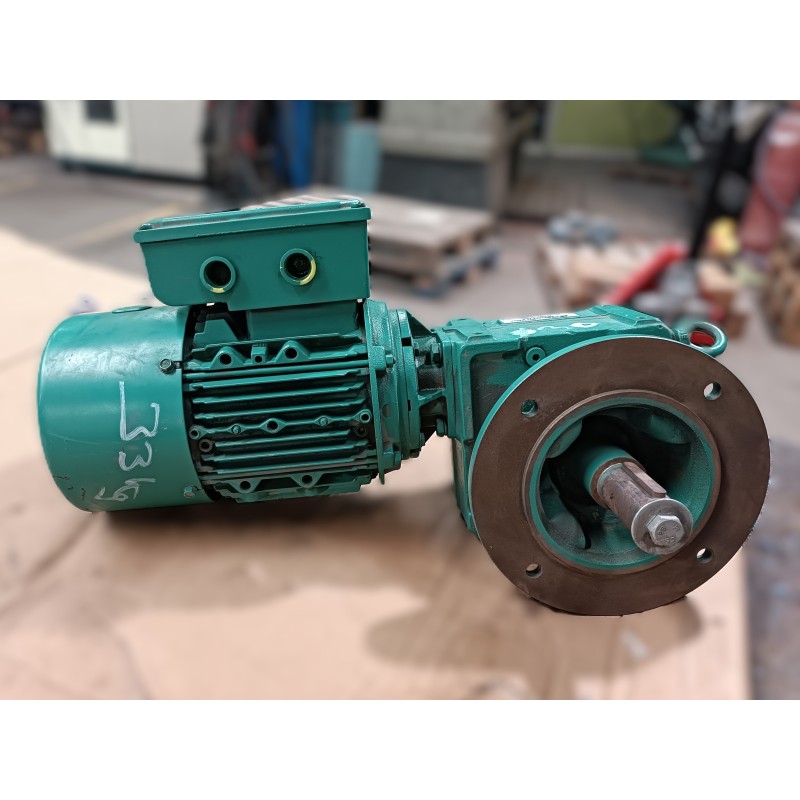 Réducteur avec frein occasion Leroy Somer LS80L 0,75 kW 1400/72,5 tr/min