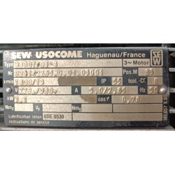 Motoréducteur occasion SEW 1,1 kW 1400/13 tr/min