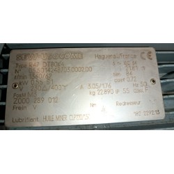 Motoréducteur occasion SEW 0,55 kW 1360/62 tr/min