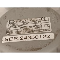 Pompe de refroidissement de machine outil Type 4 COA 4 - 12  40 l/min - hauteur corps d'aspiration 120mm