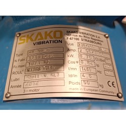 Vibrant occasion Skako 0,70 kW 1460 tr/min