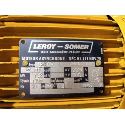 Moteur de levage LS80L3 pour réducteur Verlinde type C (1,2 kW 1500 tr/min)