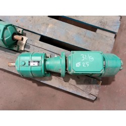 Motoréducteur occasion Leroy Somer 0,37 kW 1370/25 tr/min