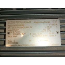 Motoréducteur occasion SEW 0,75 kW 900/9,9 tr/min