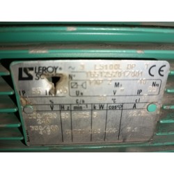 Moteur occasion Leroy Somer 3 kW 1425 tr/min