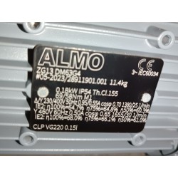 Motoréducteur occasion ALMO 0,18 kW 1380/25.1 tr/min