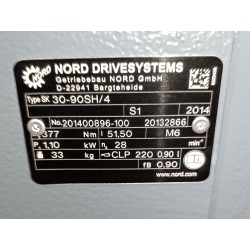 Motoréducteur occasion Nord 1,10 kW 1435/28 tr/min