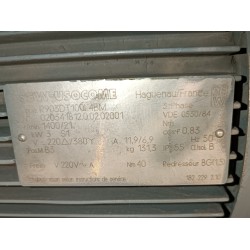 Motoréducteur occasion SEW 3 kW 1400/21 tr/min (Sans roue sur Arbre de sortie)