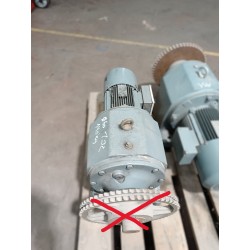 Motoréducteur occasion SEW 3 kW 1400/21 tr/min (Sans roue sur Arbre de sortie)