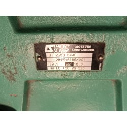 Motoréducteur occasion Leroy Somer 4 kW 18 tr/min