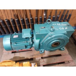 Motoréducteur occasion Leroy Somer 11 kW 36,4 tr/min