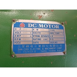 Moteur à courant continu ventiler  DC MOTOR 185 kW 1200 tr/min