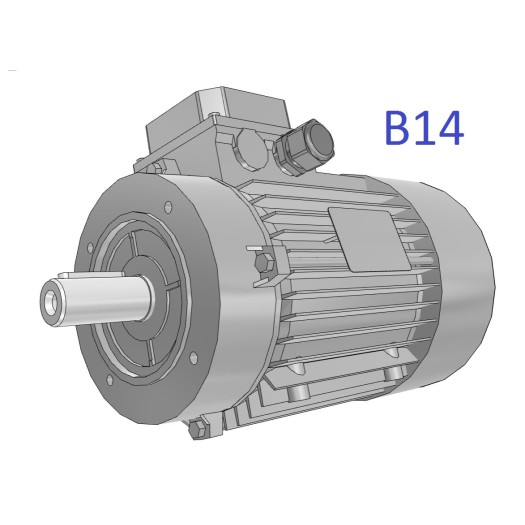 Moteur triphasé  0,18kW  3000 tr/min Hauteur d'axe 063mm